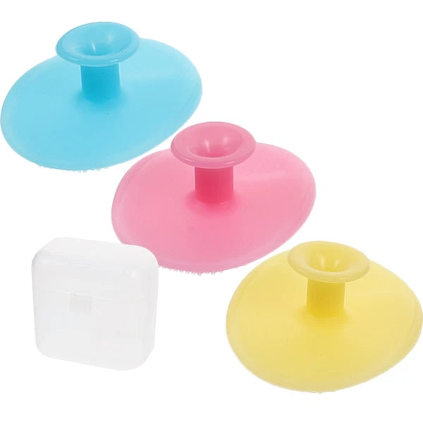 Baby Bath Brush Cleansing Gentle Cleanser Body Scrubber Silicone