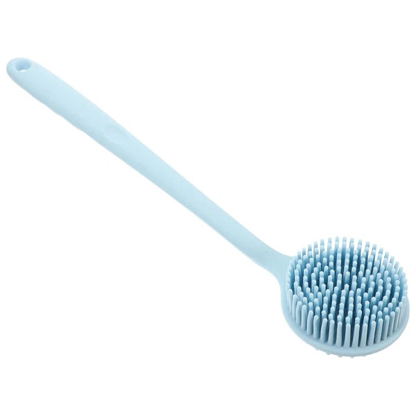 Silicone Bath Brush Man Flexible Scrubber Massage for Shower