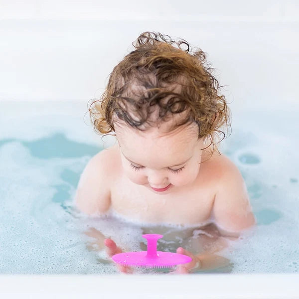 8Pcs Silicone Shower Brush for Gentle Scalp Care and Massage