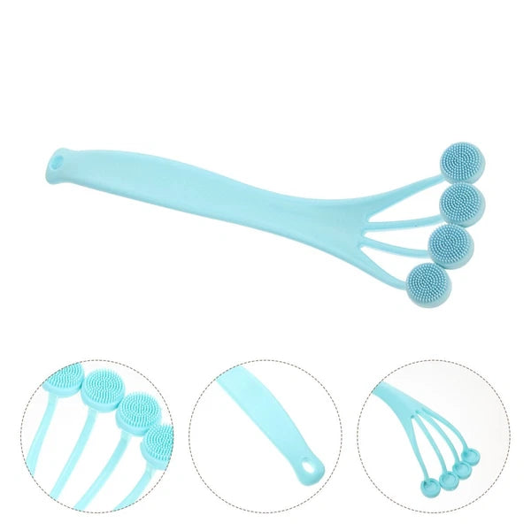 2 Pack Exfoliating Bath Brush Man for Bathroom Women Skin