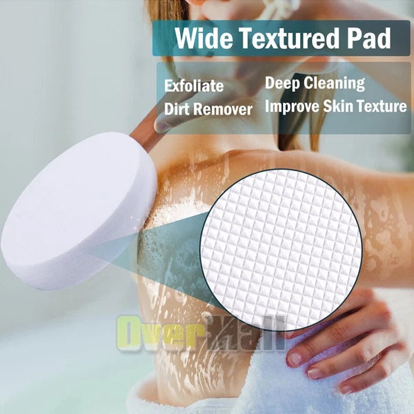 17.5in Long Handle Lotion Applicator Brush for Your Back Fits Tanning Skin Cream