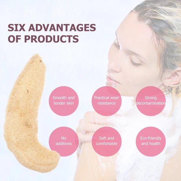 Loofah Sponge Luffa Bath Towel Body Scrub Cloth Shower Brush for