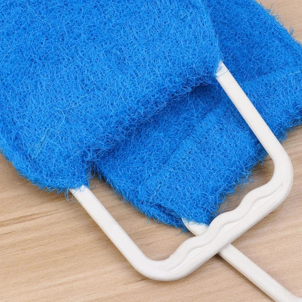 2 Pack Bath Towel Exfoliating Back Shower Man Miss Scrubber Brush