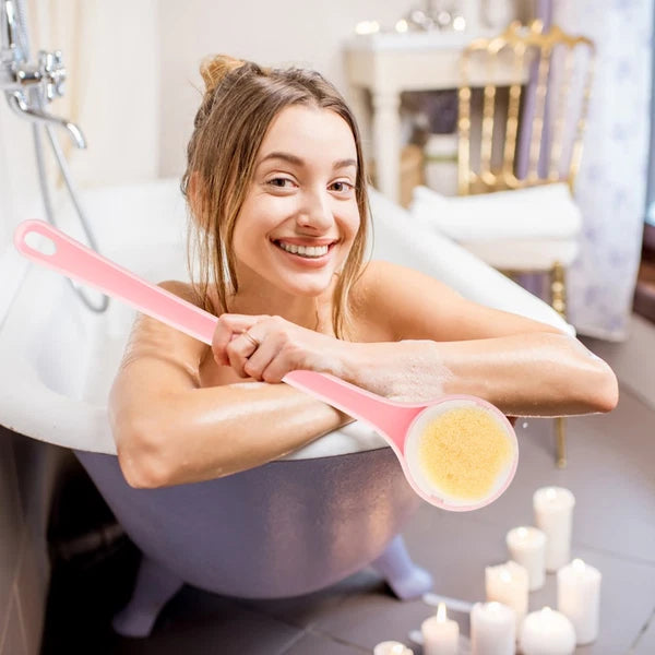 Bath Brush Elder Girl Back Washers for Shower Cleaner Cream Applicator Brushes