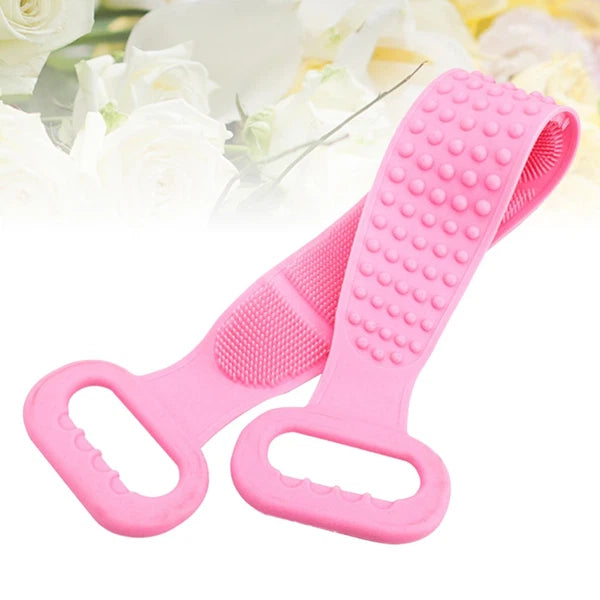Bath Brush Back Scrubbing Body Exfoliating Tool Silicone Scrubber