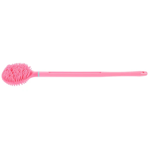 1 Set of Long Handle Detachable Dual Use Bathing Brush Massage Shower Brush
