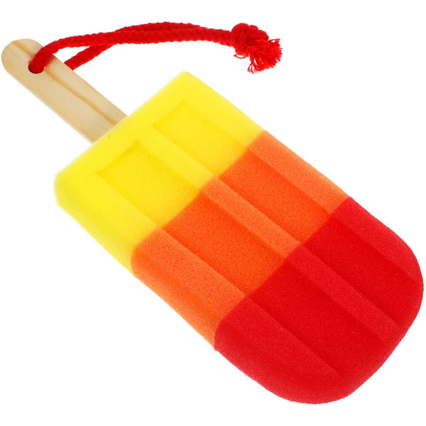 Shower Sponge Bathing Exfoliating Sponge Ice Cream Shaped Exfoliating Scrubber