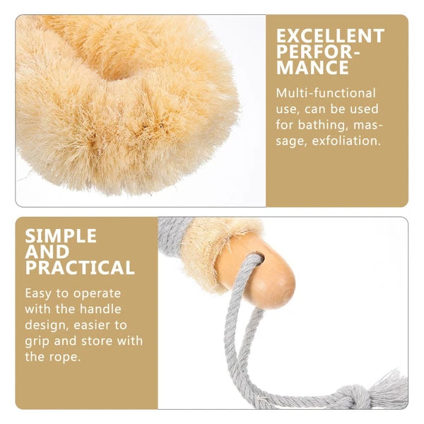 Bath Brush Back Scrubber Shower for Body Exfoliating Brushes Washing