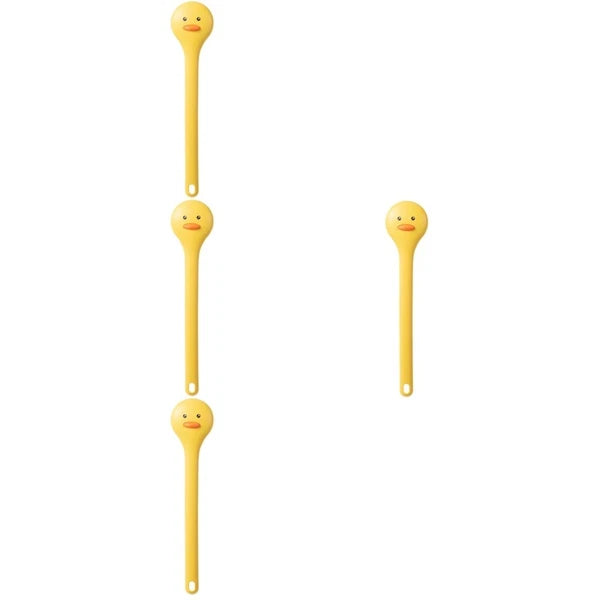 4 PCS Bath Brush Shower Exfoliator Body Scrubber Lymphatic for Tub Cleaning