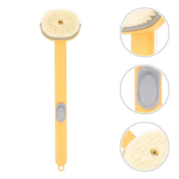 Long Handle Scrub Brush Miss Bath for Back Body Scrubber Men Exfoliating