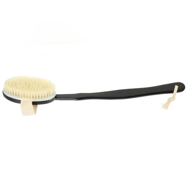 Bend Handle Bath Brush Back Exfoliator Long Handled Shower for Body